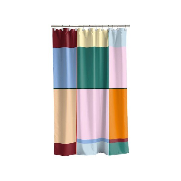 Zavesa za tuš 180x200 cm Colour Block – Södahl