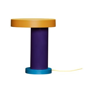 Vijolična LED zatemnitvena namizna svetilka (višina 25 cm) Magic – Hübsch
