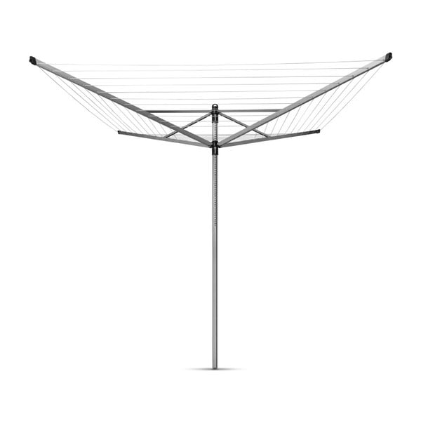 Vrtno stojalo za sušenje perila v srebrni barvi 60 m Lift-O-Matic – Brabantia-image-1