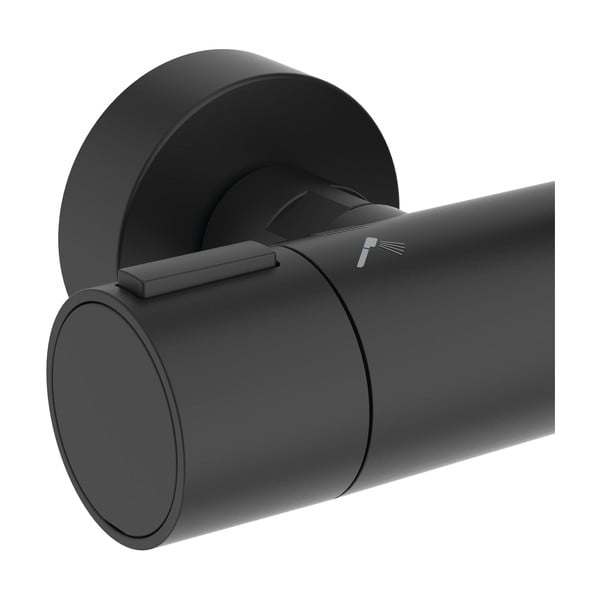 Mat črna kovinska tuš garnitura 111 cm ALU+ – Ideal Standard-image-3