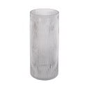 Siva steklena vaza PT LIVING Allure, višina 30 cm