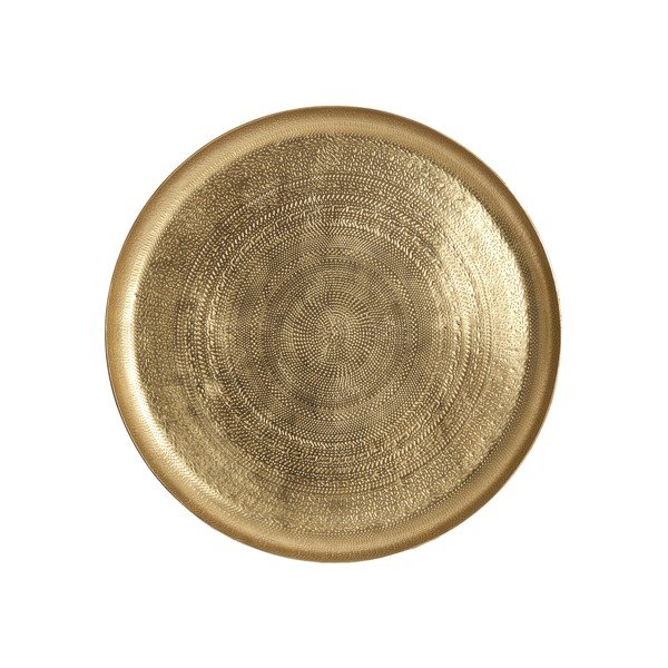 Kovinski dekorativni pladenj ø 34,5 cm Krosna – Light & Living-image-1