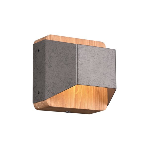 Siva LED zatemnitvena stenska svetilka Arino – Trio-image-3