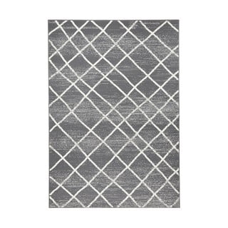 Temno siva preproga Zala Living Rhombe, 160 x 230 cm