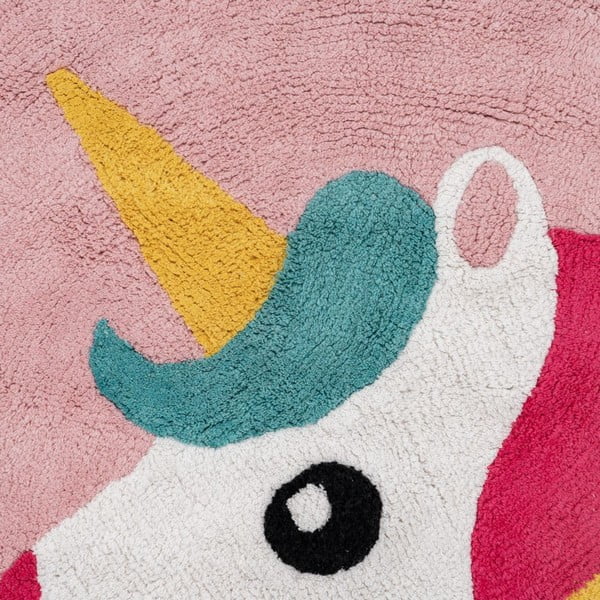 Bombažna otroška preproga ø 100 cm Unicorn – Ixia-image-3