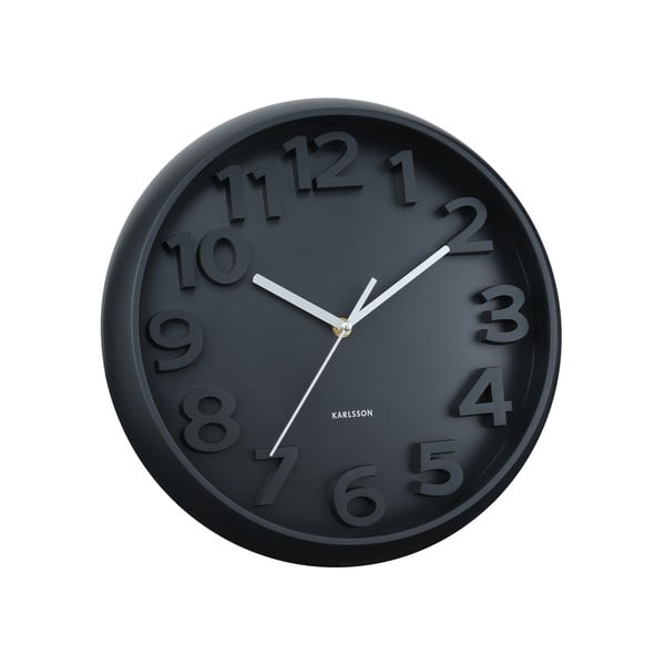 Stenska ura ø 33,5 cm Elevated Classic Numbers – Karlsson-image-2