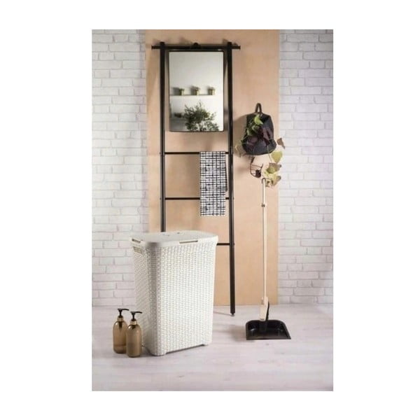 Svetlo kremno bel koš za perilo Curver Hamper, 60 l-image-1