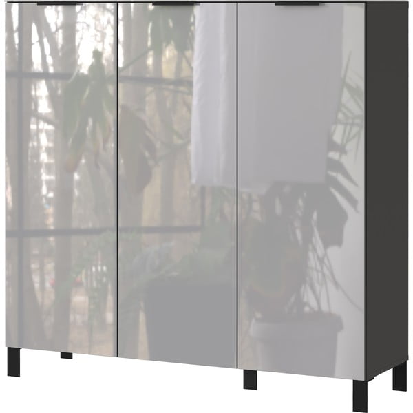 Antracitno siva omarica za čevlje Ceduna – Germania