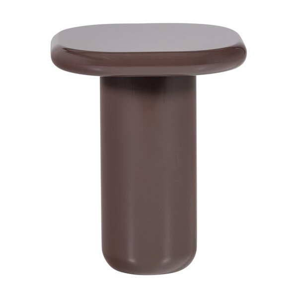 Stranska mizica v sijajnem dekorju 50x50 cm Zava – WOOOD