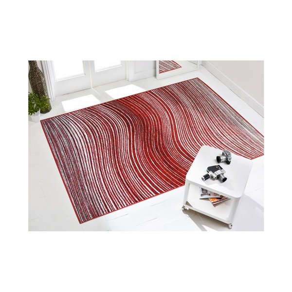 Preproga Webtappeti Estro Rojo, 140 x 200 cm
