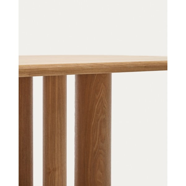 Jedilna miza v jesenovem dekorju 105x220 cm Mailen – Kave Home-image-2