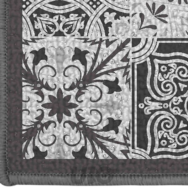 Siva pralna preproga 40x60 cm Persane – douceur d'intérieur-image-1