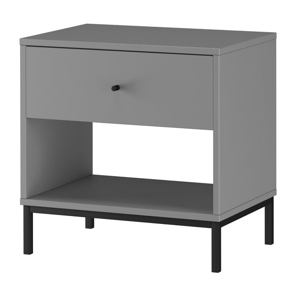 Siva nočna omarica Celine – Støraa-image-2