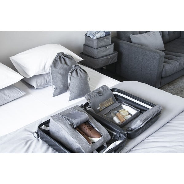 Potovalne vrečke za perilo iz blaga v kompletu 2 ks – Bigso Box of Sweden-image-1