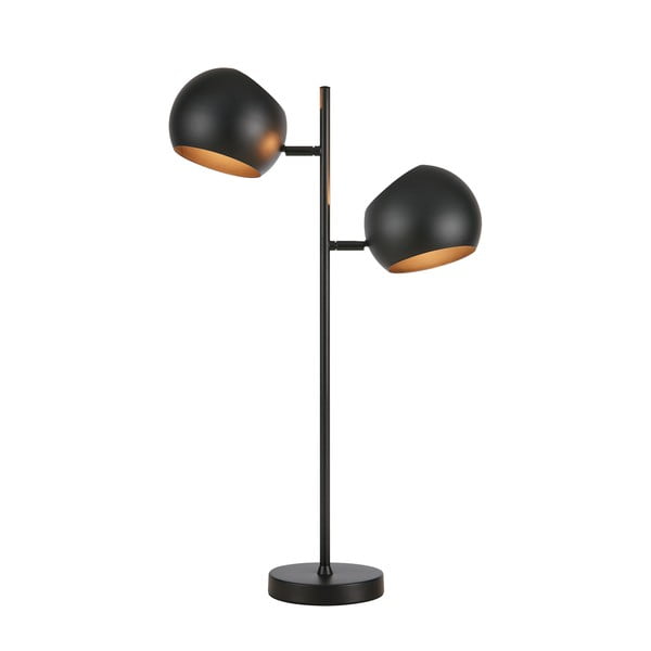 Črna namizna svetilka (višina 65 cm) Edgar – Markslöjd