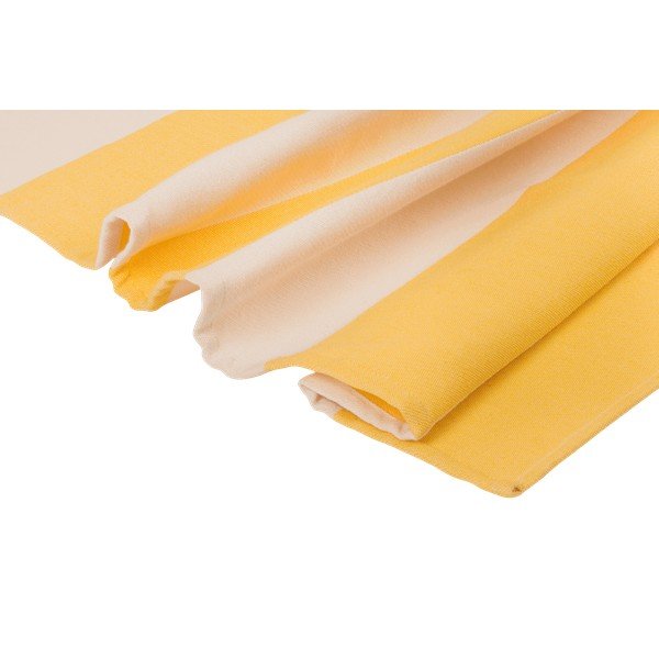 Rumena bombažna brisača za na plažo 100x160 cm Su – noo.ma-image-4