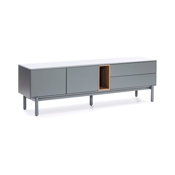 Modra/siva TV omarica 180x56 cm Corvo – Teulat-image-2