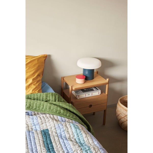 Dekorativna kovinska škatla za shranjevanje s pokrovom District - Hübsch-image-4