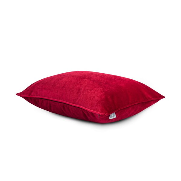 Rdeča prevleka za okrasno blazino WeLoveBeds Mystic Burgundy, 40 x 60 cm-image-1