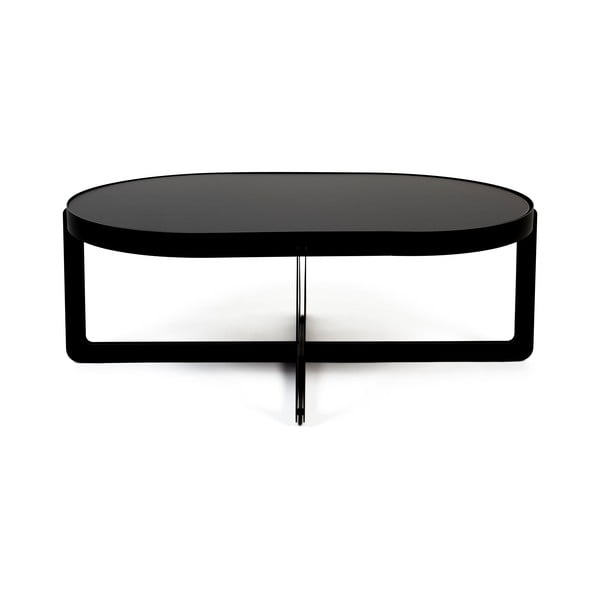 Črna klubska mizica 68x102 cm Centre – Zuiver-image-1