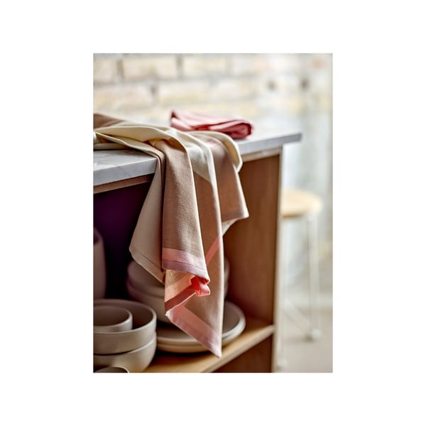 Bombažne kuhinjske krpe v kompletu 2 ks 50x70 cm Blocks – Södahl-image-1