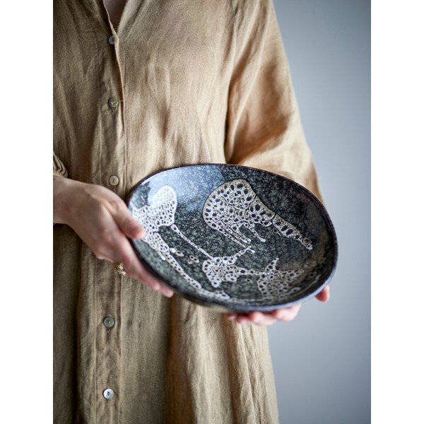 Okrasna skleda iz kamenine ø 24 cm Sway – Bloomingville-image-2