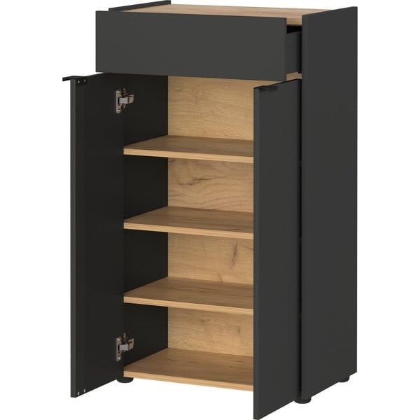 Antracitno siv komplet pohištva za kopalnico Forano – Germania-image-3