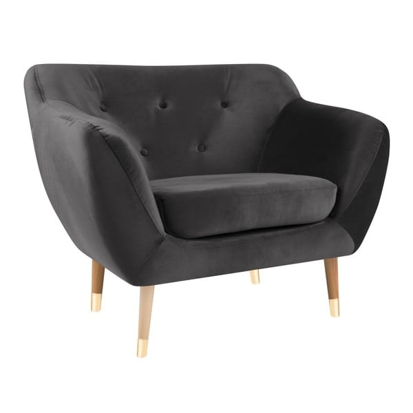 Mazzini Sofas Amelie sivi fotelj-image-4