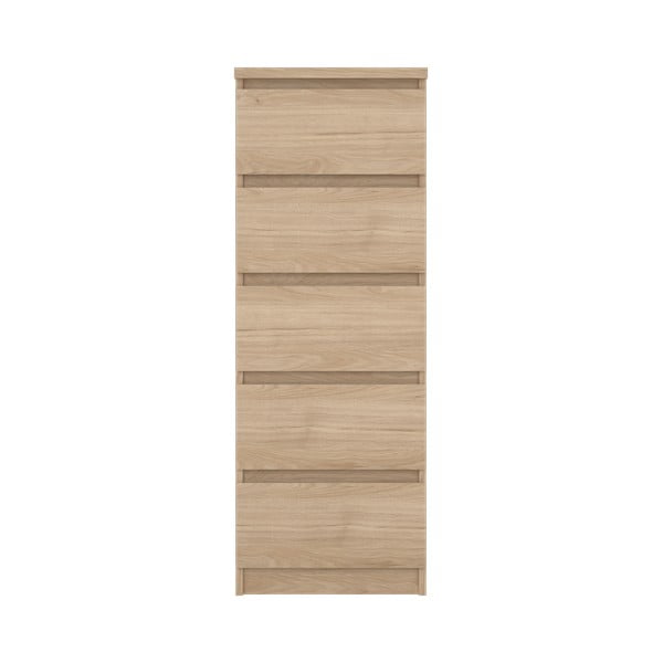 Komoda v hrastovem dekorju 40x111x50 cm Naia – Tvilum