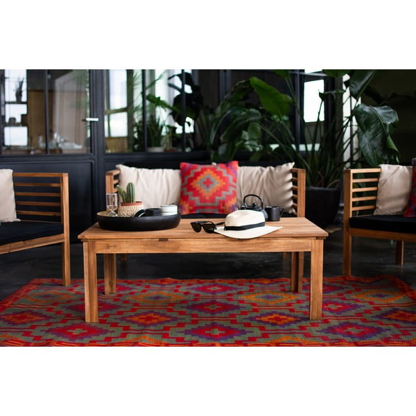 Oranžno-vijolična obojestranska zunanja preproga iz reciklirane plastike Fab Hab Lhasa Orange & Violet, 120 x 180 cm-image-4