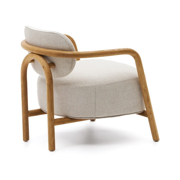 Bež fotelj Melqui – Kave Home-image-3