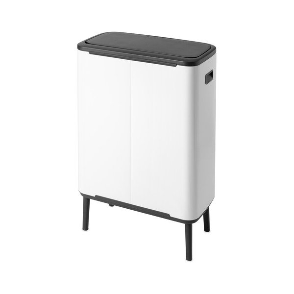 Bel jeklen koš za smeti na dotik 60 l Bo Touch Bin Hi – Brabantia-image-2