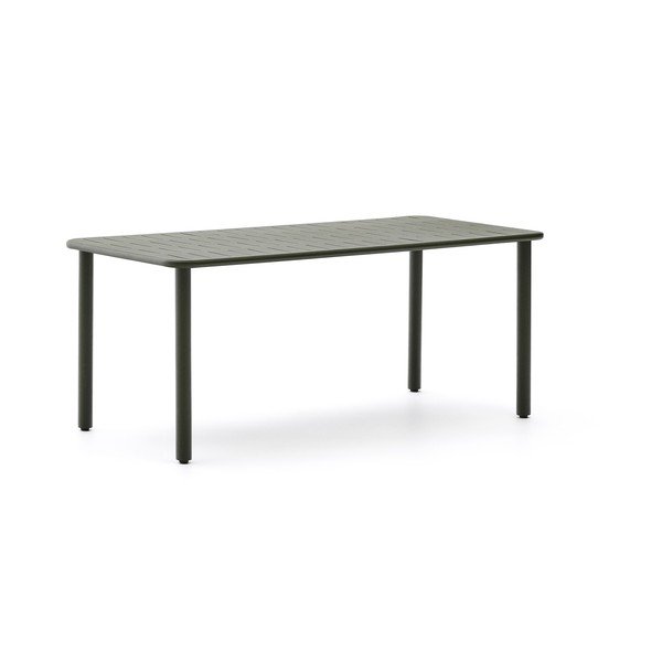 Jeklena vrtna miza 90x180 cm Brai – Kave Home