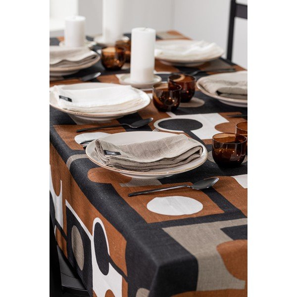 Laneni namizni prt 160x250 cm Hild - Markslöjd-image-1