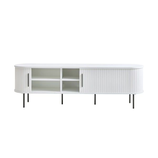 Bela TV omarica 180x56x45 cm Nola – Unique Furniture-image-4
