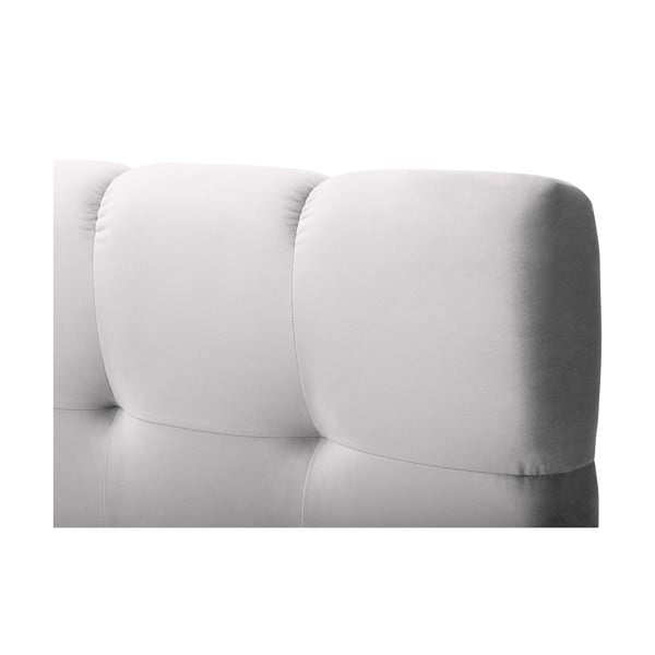 Svetlo siva boxspring postelja s prostorom za shranjevanje 160x200 cm Bali – Cosmopolitan Design-image-4