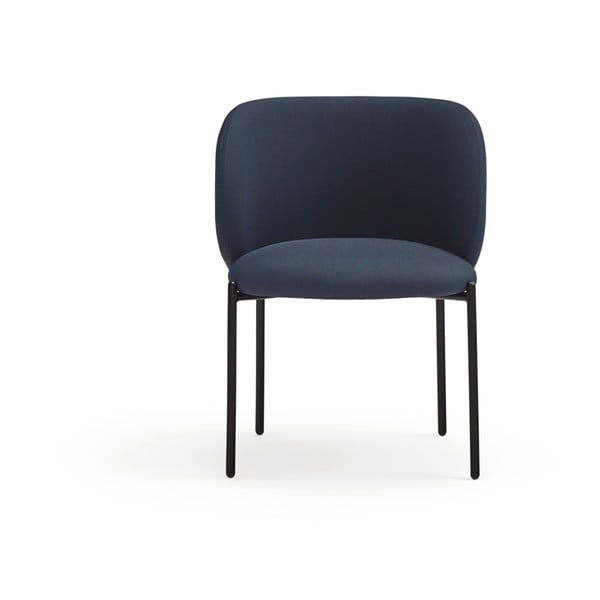 Temno modri oblazinjeni jedilni stoli v kompletu 2 ks Mogi – Teulat-image-1