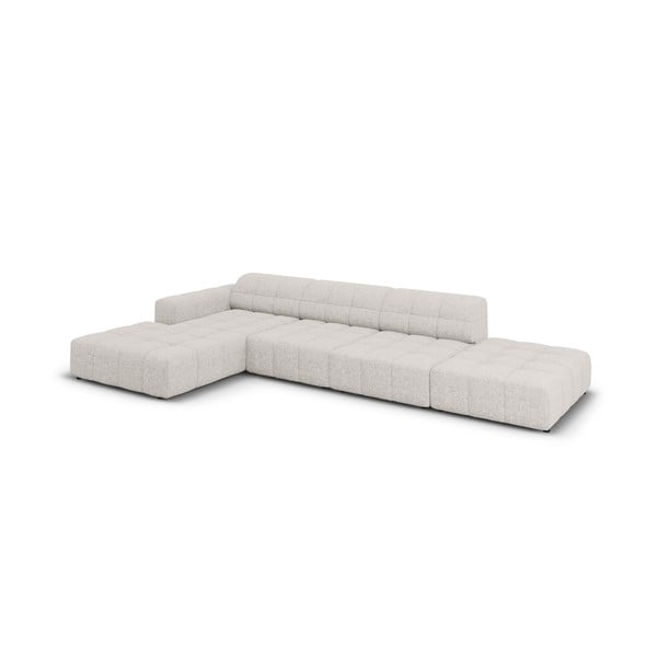 Svetlo siva kotna sedežna garnitura (levi kot) Chicago – Cosmopolitan Design-image-4