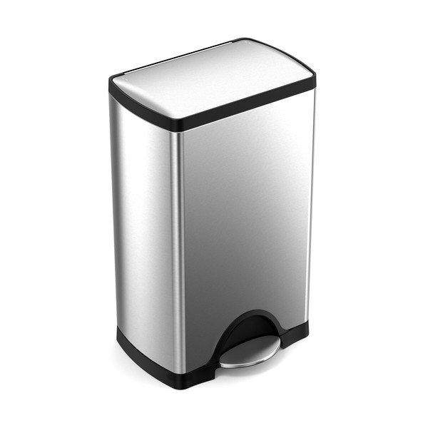 Koš iz nerjavečega jekla s pedalom 38 l - simplehuman-image-3
