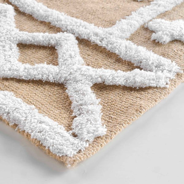 Bež preproga iz mešanice jute 120x170 cm Medine – douceur d'intérieur-image-3