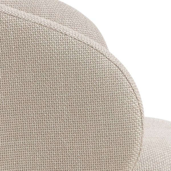 Bež barski stol z nastavljivo višino in nasloni za roke (višina sedeža 86 cm) Eleanor – Actona-image-3