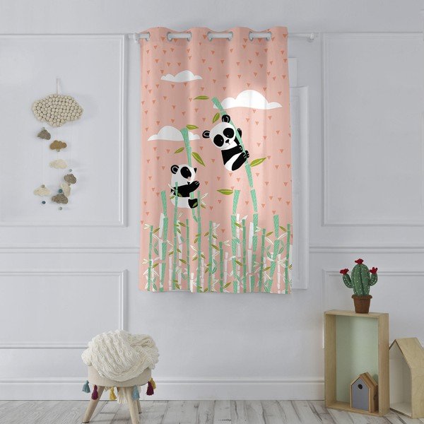 Zavesa Moshi Moshi Panda Garden, 135 x 180 cm-image-1