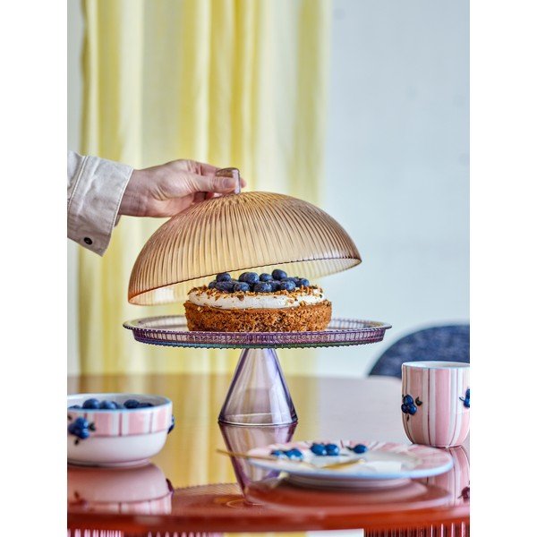 Steklen pladenj s pokrovom Tayo – Bloomingville-image-1