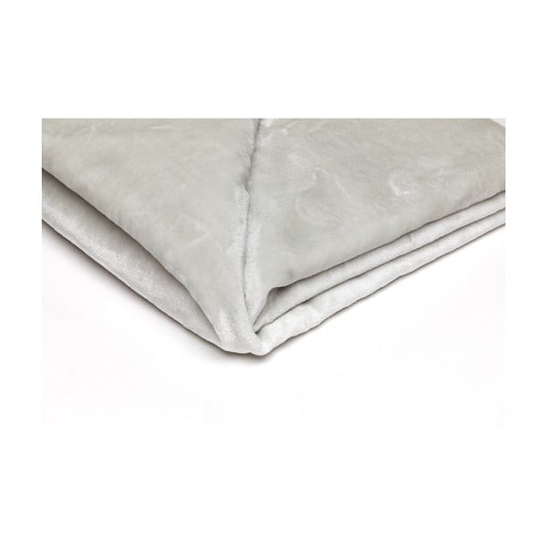 Svetlo siva odeja iz mikropliša My House, 150 x 200 cm-image-1