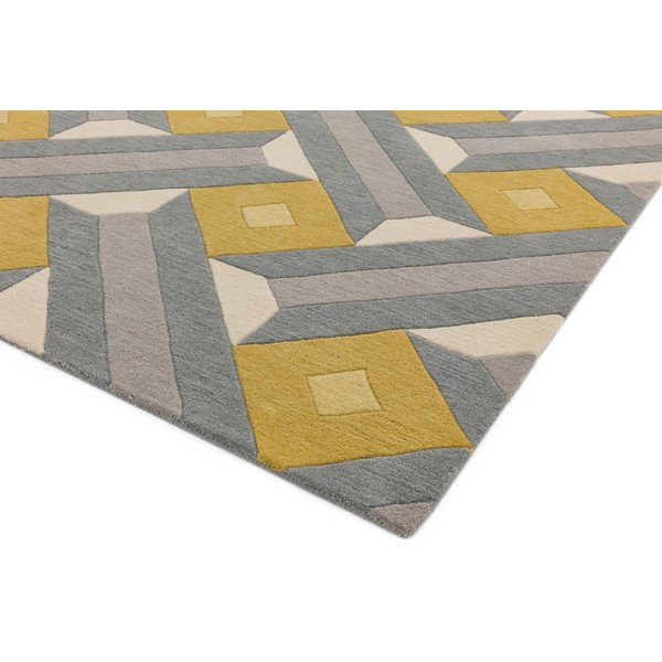 Sivo-rumena preproga Asiatic Carpets Motiv, 120 x 170 cm-image-4