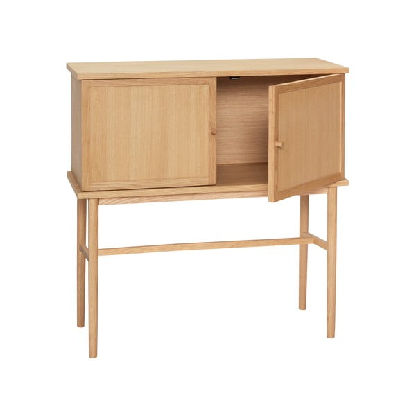 Omarica v hrastovem dekorju 90x90 cm Dash – Hübsch-image-3