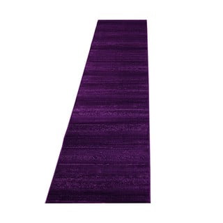 Temno vijoličen tekač 80x300 cm Plus – Ayyildiz Carpets