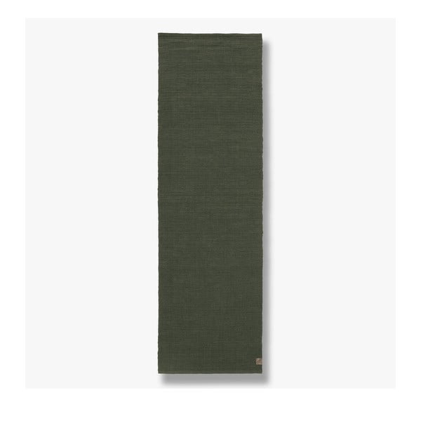Temno zelena preproga iz jute 140x200 cm Ribbon - Mette Ditmer Denmark