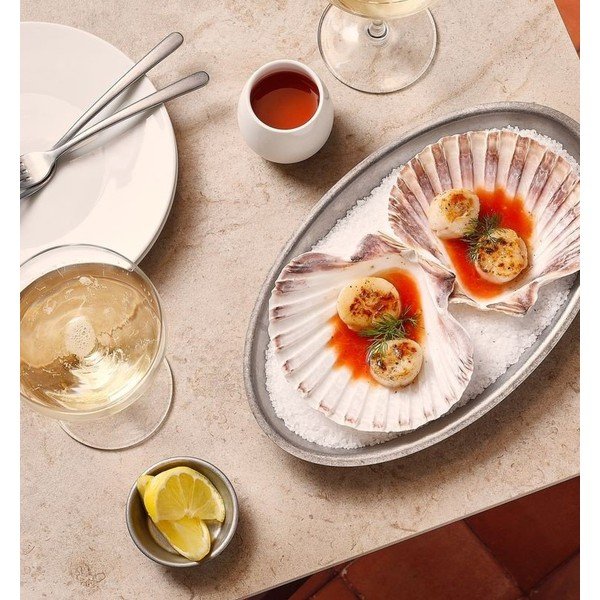 Kovinska skledica za serviranje v srebrni barvi 80 ml Serve – BonBistro-image-2