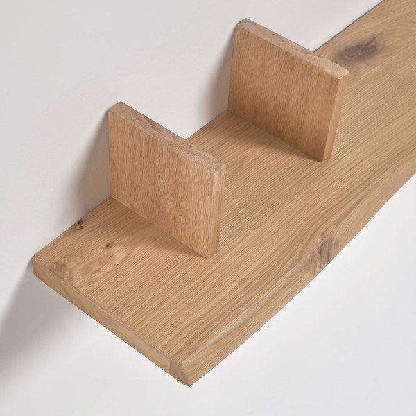 Stenska polica v hrastovem dekorju Kave Home Rasha-image-2